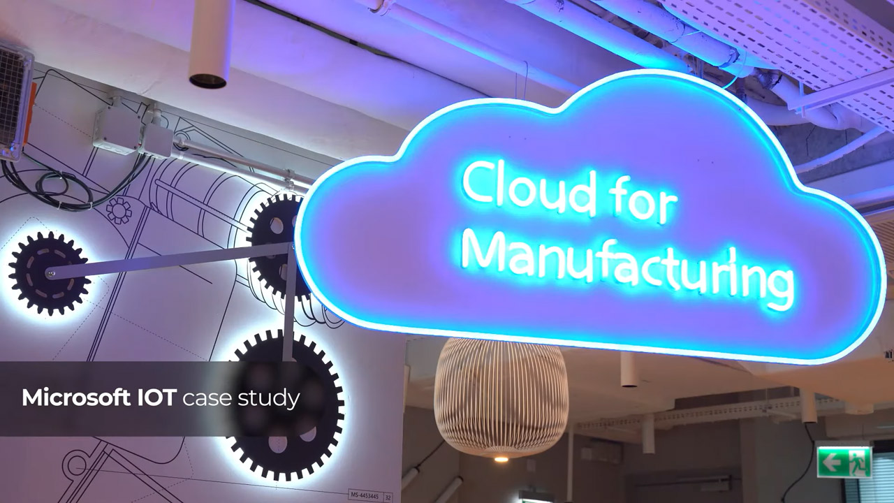 Microsoft Innovation Alley Cloud for Manufacturing installation in Warsaw