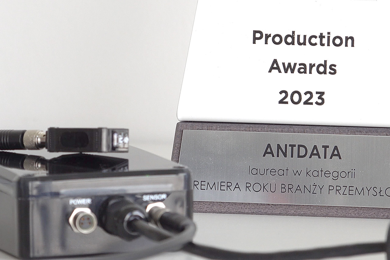 Terminal IoT Antenso 2.0 z nagrodą Premiera Roku Branży Przemysłowej w Production Awards 2023